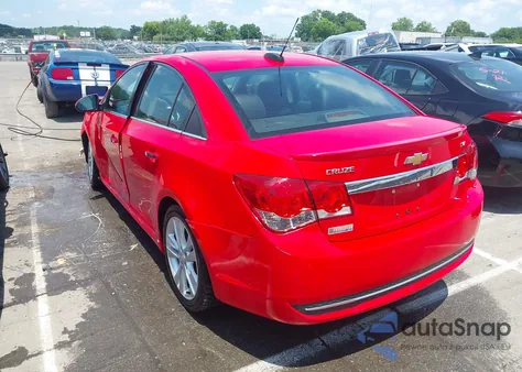 2015 Chevrolet Cruze Ltz из США, поврежденный, VIN 1G1PG5SBXF7130415